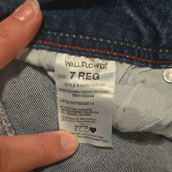 Wallflower Light Blue Flare Jeans - Picture 4 of 4